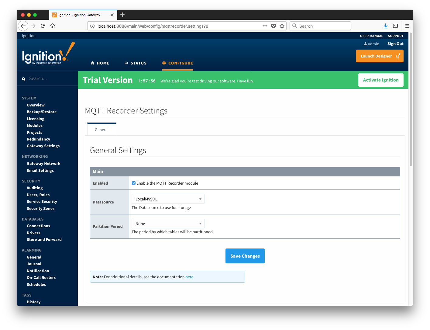 Sending ABB Totalflow History To A Central Ignition Gateway MQTT